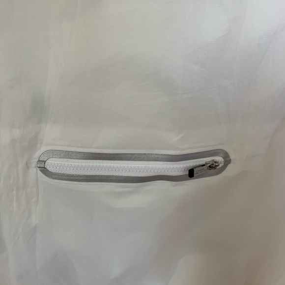 Tommy Hilfiger Clear White Lined Raincoat / Rain Jacket - Picture 5 of 7